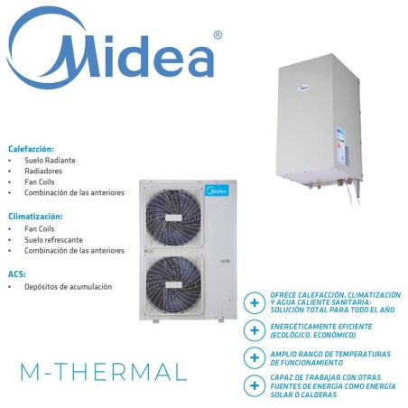 Aerotermia Midea M Thermal Bibloc Mha V W D N