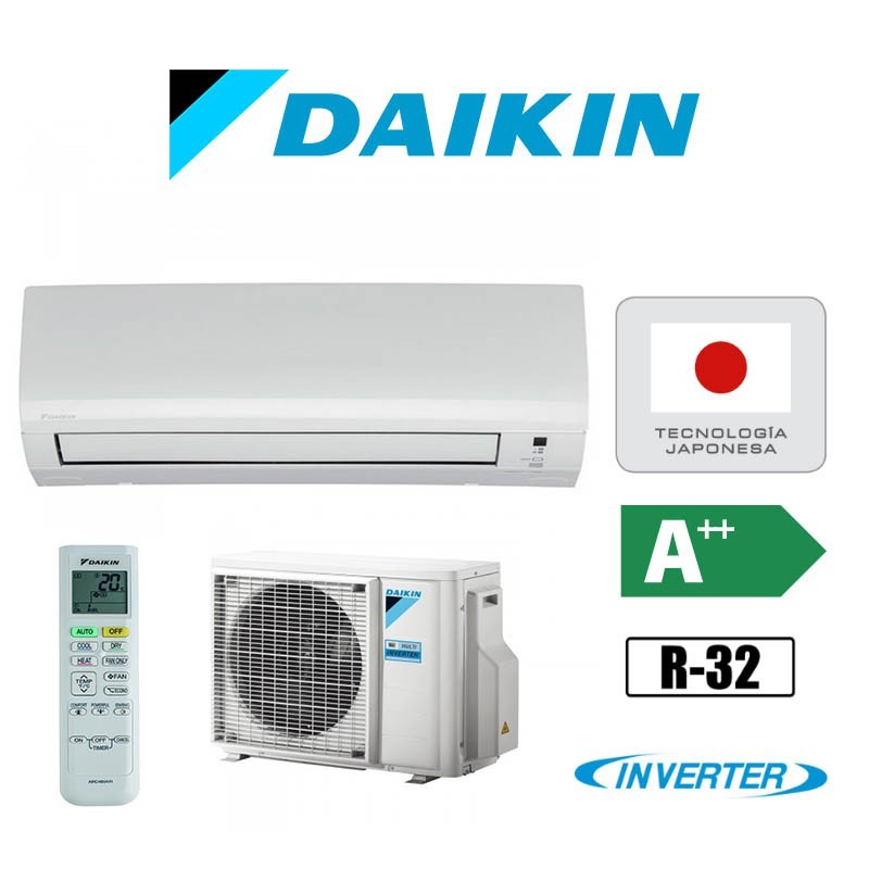 Daikin Aire Acondicionado Inverter de 3000 frigorías TXP35M Comfora