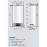 Medidas caldera Ariston Clas One 24