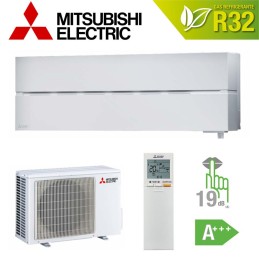 Conjunto aire acondicionado split Inverter 3,5 kw MSZ-HR35VF Mitsubishi  split pared A++ eficiente y silencioso — Voltiks