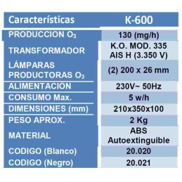 Efizone K-600