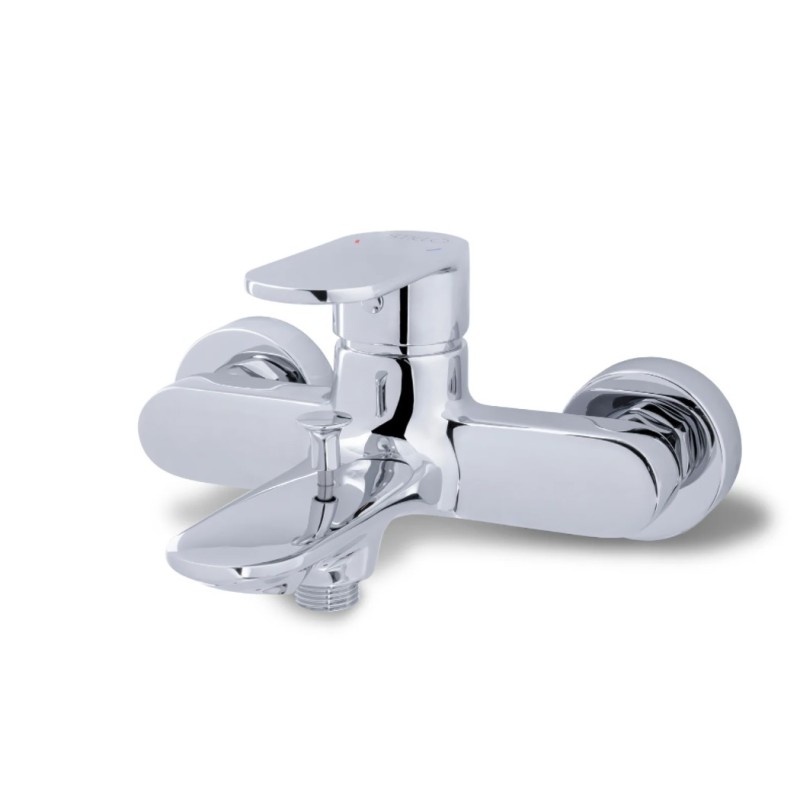 Mezclador termostático TREVI para baño-ducha, marca STILLÖ con ducha  teléfono flexible de 1,75 m.