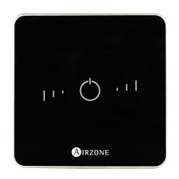 Termostato radio simplificado Airzone Lite negro (CE6)