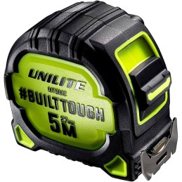 Cinta métrica Unilite MT52M2 de 5 metros. Autoblocante. Con gancho